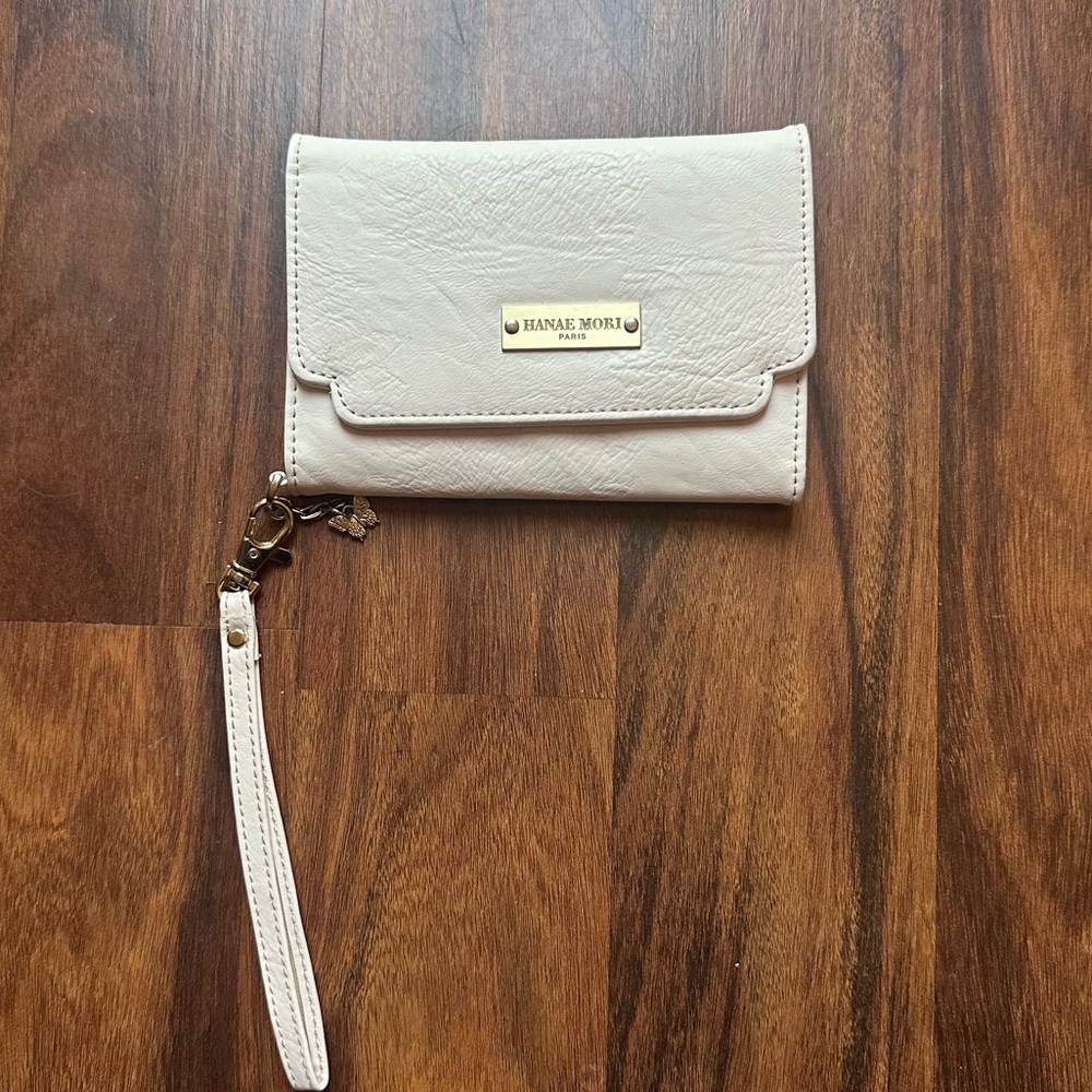 Hanae Mori Pink Wallet
